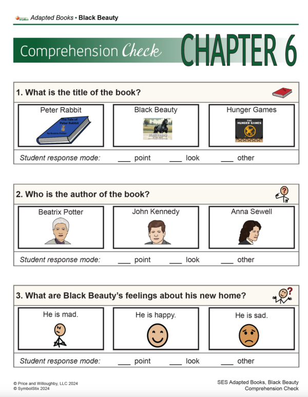 Adapted Book - Black Beauty - Image 4